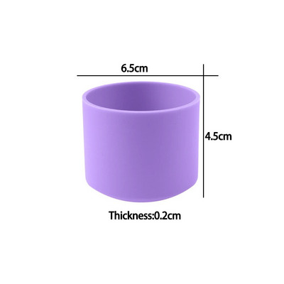 1 KOM 6,5 CM Silikonska toplinska izolacija Donji poklopac 65 MM Donji poklopac šalice Protuklizni omotač Podmetači za čaše Donji prsten