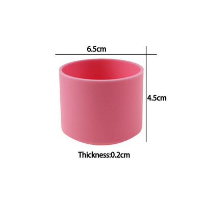 1 KOM 6,5 CM Silikonska toplinska izolacija Donji poklopac 65 MM Donji poklopac šalice Protuklizni omotač Podmetači za čaše Donji prsten