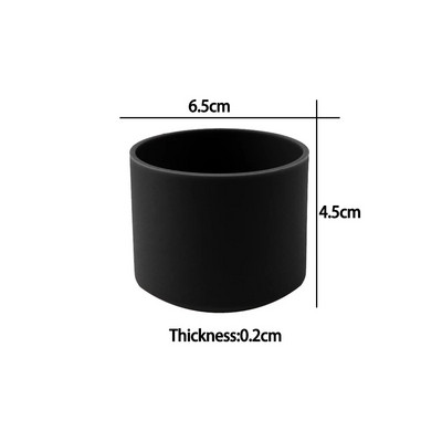 1 KOM 6,5 CM Silikonska toplinska izolacija Donji poklopac 65 MM Donji poklopac šalice Protuklizni omotač Podmetači za čaše Donji prsten