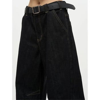 Жени Есен Пролет Harajuku Cargo Baggy Jeans Streetwear Хип-хоп Oversize Ежедневни широки крачоли Vintage Demin Pants Свободен панталон Y2k