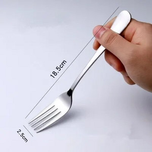 Matiniai sidabriniai stalo įrankiai kiniški korėjietiški lazdelės pagaliukai šakutė šaukštas peilių rinkinys vaisių desertas šakutė Plieniniai stalo įrankiai metaliniai stalo įrankiai