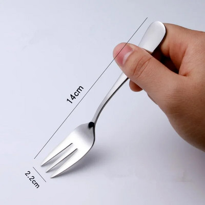 Matiniai sidabriniai stalo įrankiai kiniški korėjietiški lazdelės pagaliukai šakutė šaukštas peilių rinkinys vaisių desertas šakutė Plieniniai stalo įrankiai metaliniai stalo įrankiai