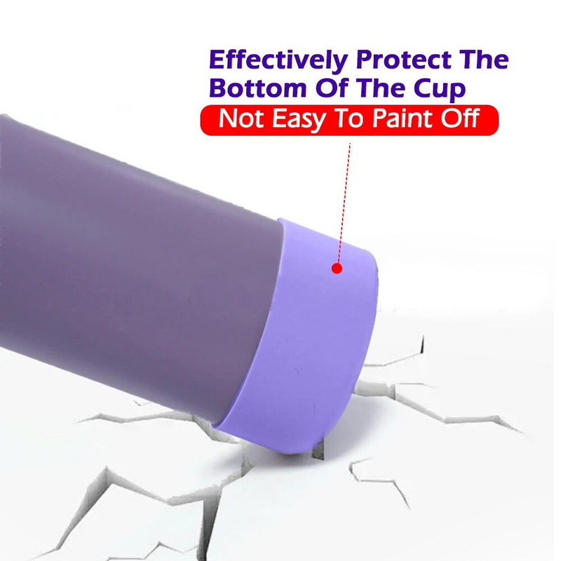 Za bolji život 1 kom 9,5 cm mekani silikon dno čašice Zaštitni rukav za staklenu vodu Boca čaja Dodaci protiv oštećenja