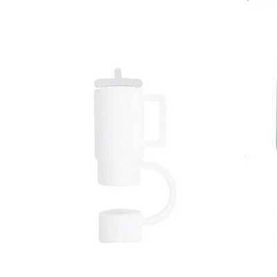 Nauji animaciniai kištukai, padengti silikoniniu šiaudiniu dangteliu, atsparus purslams, daugkartinio naudojimo geriamieji dangteliai, 10 mm, skirti 30 ir 40 uncijų / Stanleys / puodelių priedai / baras