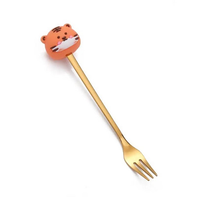 1–5 vnt. nerūdijančio plieno vaisių šakutės Desertinės šakutės Puikus mini šakučių rinkinys Užkandžių pyragų desertinės šakutės Kavinė Namų virtuvės stalo reikmenys