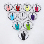 Poklopac za boce od 30 oz. Obični plastični poklopci otporni na prskanje za čašu, višebojna termos šalica