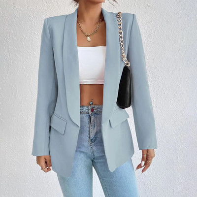 Blazere șic trandafiri roșii pentru femei primăvară 2023 paltoane ocazionale Costum jachetă femeie neagră Blazer de vară subțire de bază Jachetă femei birou