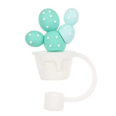 Capac pentru vârfuri de paie din silicon Capace drăguțe reutilizabile pentru paie de băut Capace dopuri de paie rezistente la praf pentru vârfuri de paie de 12 mm pentru decorarea în aer liber