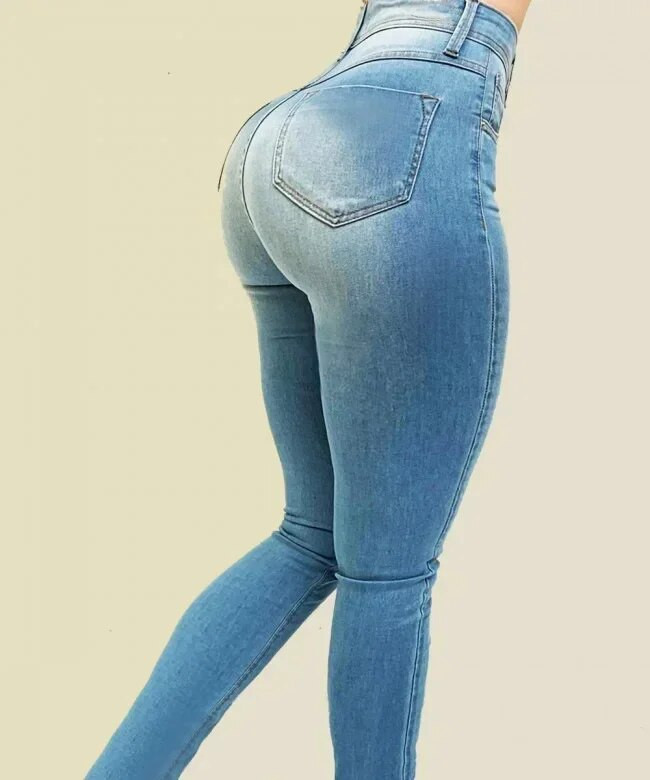 Uske traperice za žene Ležerne rastezljive traperice Seksi visokog struka Uske ženske modne uredske trendi vintage hlače Ulična odjeća Y2K