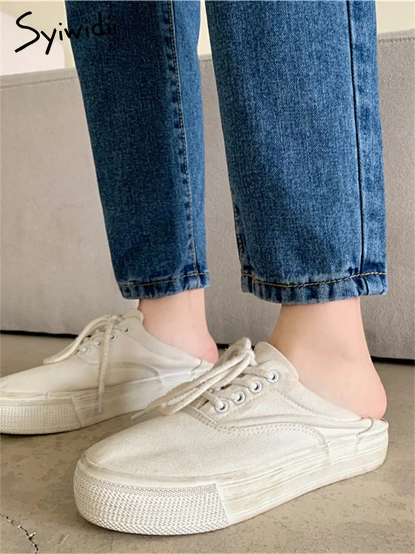 Syiwidii Mom traperice visokog struka za žene Ravne nogavice Donji dio traper hlača Vintage Streetwear Y2k Modna odjeća Blue Black Jeans