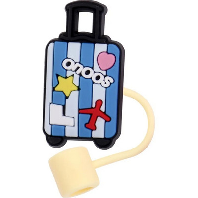 Slatki čep sa slamkom za piće, zatvarač protiv curenja, kapa otporna na prašinu, meka navlaka otporna na prašinu, slamčice za višekratnu upotrebu, zabava protiv prolijevanja