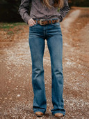 Vintage Washed High Waist Jeans Washed Slash Pockets Τζιν παντελόνι, Loose Fit ψηλόμεσο καθημερινό τζιν ίσιο παντελόνι τζιν