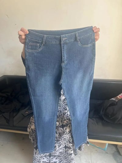 Madingos ir elegantiškos plonos pieštukų kelnės, 2023 m., didelės, elastingos, siauros kišenės su dideliu juosmeniu ir klubus pakeliančios kelnės