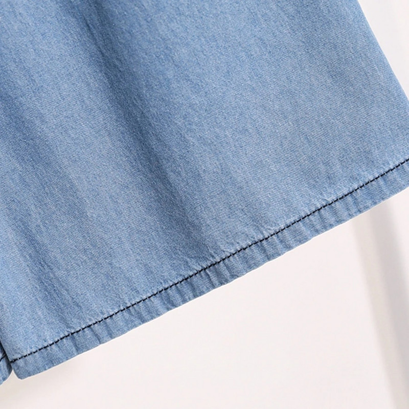 Oversize 5xl pitsiga laia säärega Jean Baggy naiste klassikalised õhukesed teksapüksid elastsed kõrge vöökohaga Capris vabaaja Korea Stretch Vaqueros