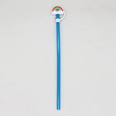 Silikoninis šiaudinis kištukas, daugkartinis geriamasis dulkių dangtelis, stiklinis puodelis, priedai Creative animacinių filmų aptaškymui atsparūs kamščiai Antgaliai Sandarinimo dangtelis