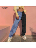 2022 m. rudens žiemos kratinys tiesūs moteriški džinsai, vintažiniai aukštu juosmeniu, vaikinai, mama, džinsiniai drabužiai, madingos kelnės, panele