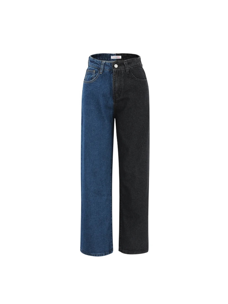 2022 m. rudens žiemos kratinys tiesūs moteriški džinsai, vintažiniai aukštu juosmeniu, vaikinai, mama, džinsiniai drabužiai, madingos kelnės, panele