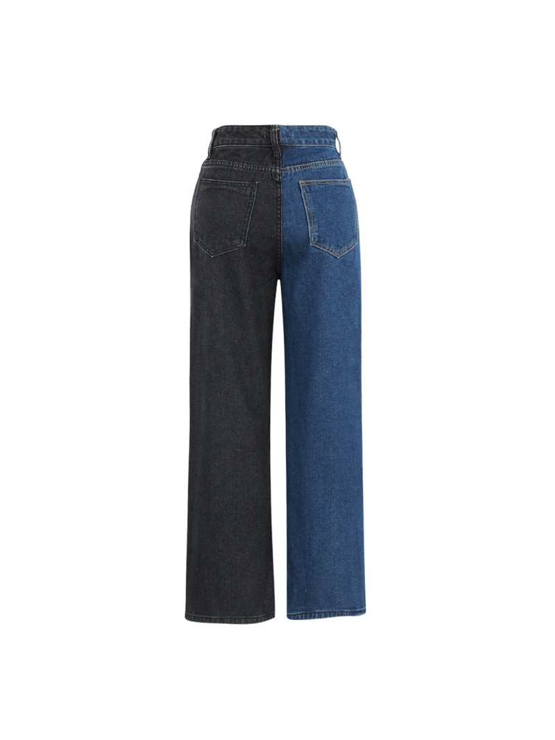 2022 m. rudens žiemos kratinys tiesūs moteriški džinsai, vintažiniai aukštu juosmeniu, vaikinai, mama, džinsiniai drabužiai, madingos kelnės, panele