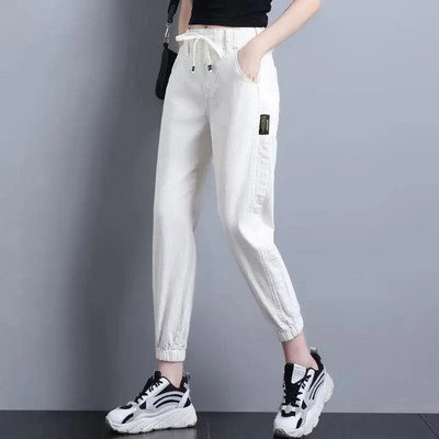 2023 Harem hlače Vintage traperice visokog struka Ženske Boyfriends Ženske traperice pune dužine Mom Jeans Kaubojske traper hlače Vaqueros Mujer