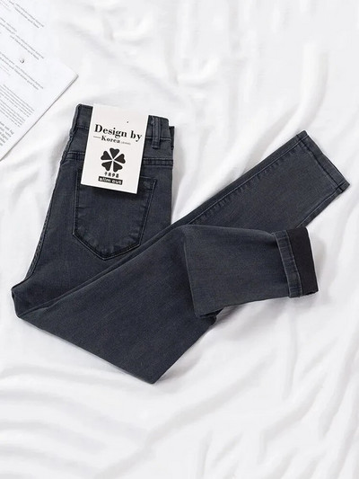 Vintage pencil traperice visokog struka Skinny Strecth traper hlače Nova ženska ležerna Vaqueros proljeće jesen Modne tajice velika veličina 9xl