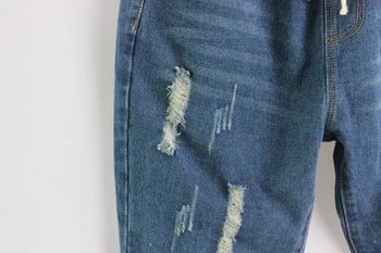 2023 Boyfriend Denim Jeans Γυναικεία ίσια παντελόνια με μέση μέση Γυναικεία σκισμένα φαρδιά γυναικεία τζιν παντελόνια καουμπόη