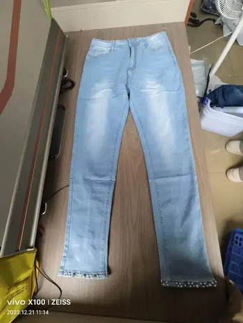 Y2k Jeans Γυναικεία Παντελόνια Ψηλόμεση Γυναικεία Ρούχα 2024 Άνοιξη Καλοκαίρι Skinny γυναικεία παντελόνια τζιν Μόδα πεταλούδα