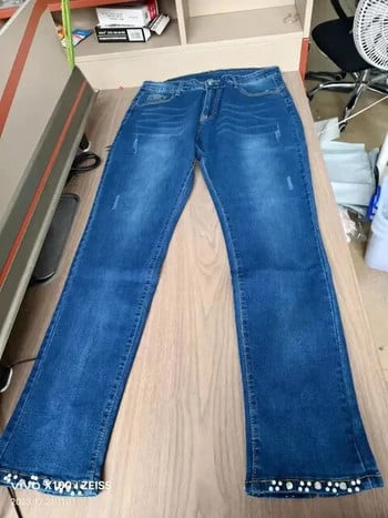 Y2k Jeans Γυναικεία Παντελόνια Ψηλόμεση Γυναικεία Ρούχα 2024 Άνοιξη Καλοκαίρι Skinny γυναικεία παντελόνια τζιν Μόδα πεταλούδα