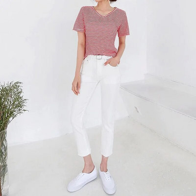 Μασίφ μαύρο γυναικείο τζιν ψηλόμεσο τέντωμα βαμβακερές τσέπες με λεπτή εφαρμογή Streetwear Boyfriend Jeans Fit Girls Παντελόνια Νέο παντελόνι 2023