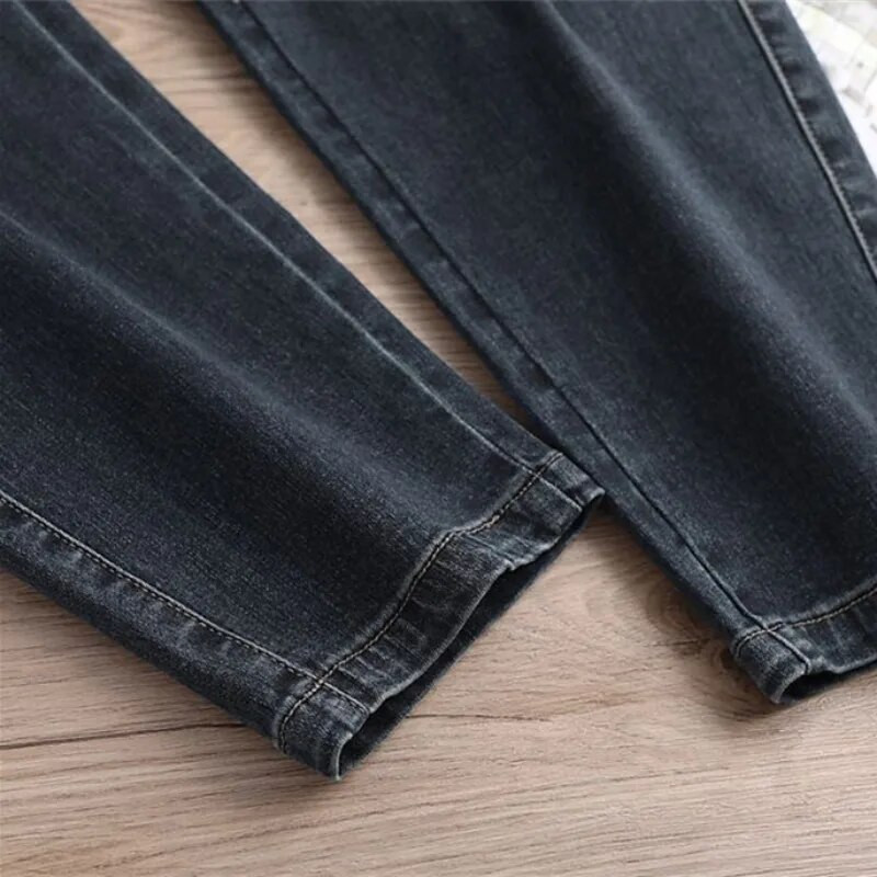 Traper hlače u novom Boyfriend stilu S-4xl Ležerne traperice s visokim strukom Harem Vaqueros proljetne široke hlače do gležnja