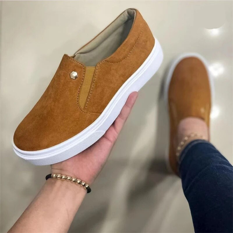 Nove ženske ravne cipele Jesenska moda 2023. Platnene cipele s leopard printom Udobne ravne cipele Ženske tenisice veličine 43 Zapatos