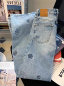 Pantaloni de femei Blugi de femeie Pantaloni de blugi cu talie înaltă Îmbrăcăminte din denim cu picioare largi Blugi albaștri Pantaloni drepți de modă de calitate vintage