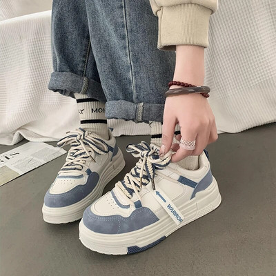 Ženska obuća Proljeće i jesen Nova obuća na vezivanje Vulkanizacija Sportska obuća za van, udobna i lagana obuća za slobodno vrijeme