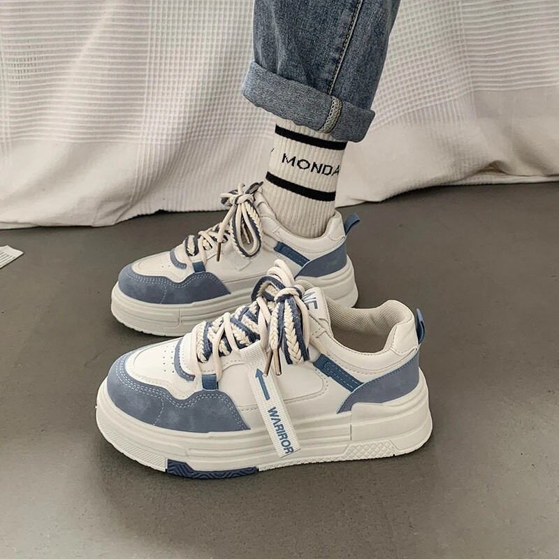 Ženska obuća Proljeće i jesen Nova obuća na vezivanje Vulkanizacija Sportska obuća za van, udobna i lagana obuća za slobodno vrijeme