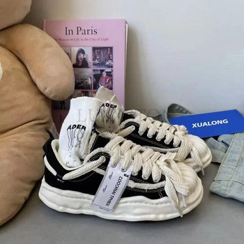Платнена разтворена подметка Модна и модерна улична фотография Нишови и многофункционални бордови обувки Удобни и ежедневни обувки
