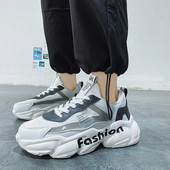 Nove muške cipele za 2023. Muške vulkanizirane cipele s križnim vezama Modne šivaće vruće rasprodaje Ležerne prozračne tenisice na otvorenom