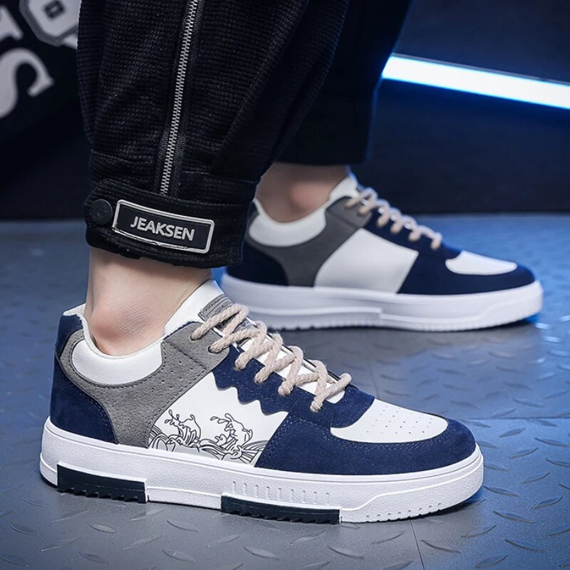 Ανδρικά αθλητικά παπούτσια Trend Παπούτσια Skateboard για άντρες 2023 All-match Ανδρικά αθλητικά παπούτσια καθημερινής ραφής Πλατφόρμα φοιτητικά παπούτσια Tenis Masculino