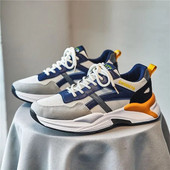 Ανδρικά πολυτελή 2024 νέα ευέλικτα δικτυωτά αθλητικά παπούτσια που αναπνέουν Ανδρικά παπούτσια casual Φοιτητική τάση άνετα παπούτσια για τρέξιμο αθλητικά παπούτσια