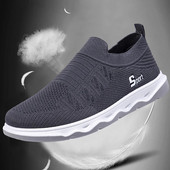 Muške lagane tenisice Muške modne ležerne cipele za hodanje Mrežaste prozračne natikače Cipele otporne na habanje Mokasine Zapatillas Hombre