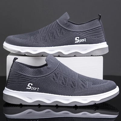 Muške lagane tenisice Muške modne ležerne cipele za hodanje Mrežaste prozračne natikače Cipele otporne na habanje Mokasine Zapatillas Hombre