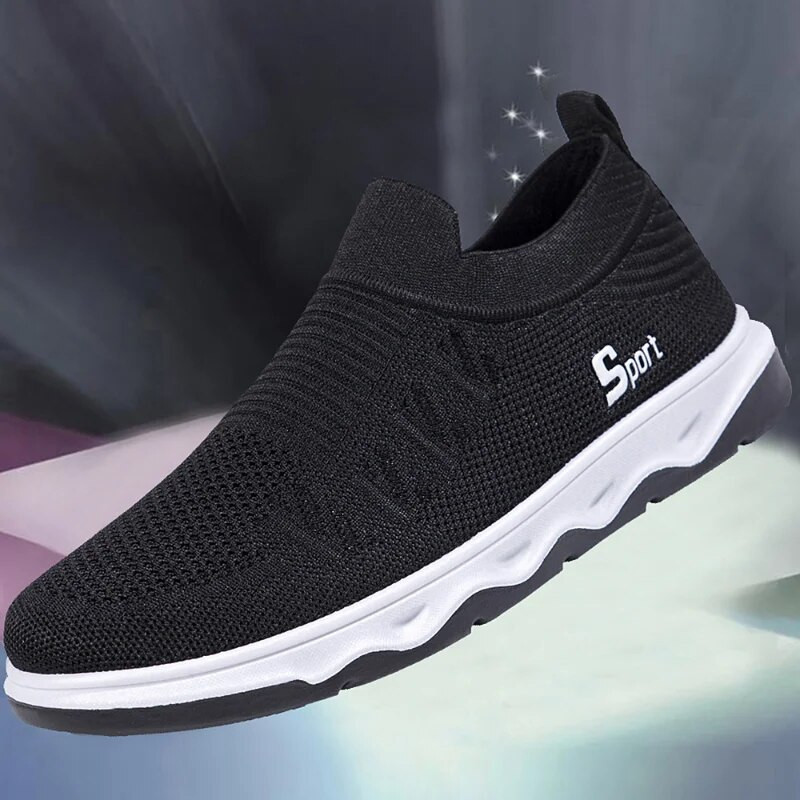 Muške lagane tenisice Muške modne ležerne cipele za hodanje Mrežaste prozračne natikače Cipele otporne na habanje Mokasine Zapatillas Hombre