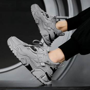 2024 Нови мъжки обувки Дебела подметка Дизайнерски спортни вулканизирани обувки за мъже Ежедневни обувки Дишащи обувки за ходене Zapatillas Hombre