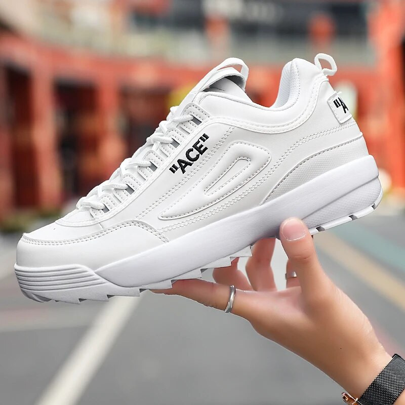 Nove muške luksuzne tenisice Modne Harajuku zdepaste tenisice Ženske tenisice za trčanje Muška vulkanizirana obuća Zapatos Hombre Basket Femme