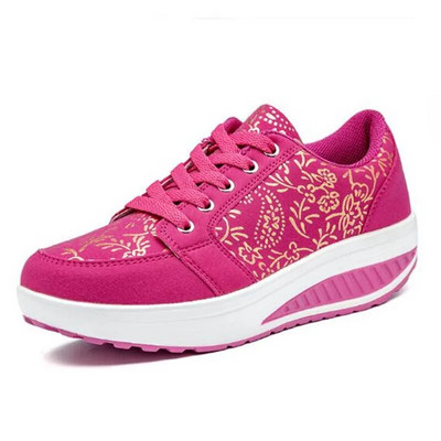 Modne ženske cipele za ljuljanje Vodootporne sportske cipele s platformom Ženske tenisice na tanke cipele Swing cipele za povećanje visine Zapatos De Mujer