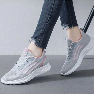 Ženske tenisice za trčanje Prozračne tenisice Ljeto 2024 Lagana mrežasta zračna obuća Ženska sportska obuća Za vanjske cipele Cipele za trening na vezanje