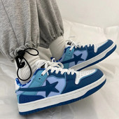 Cipele crne ploče, ženske dizajnerske smislene niše, jesen, slobodno vrijeme, plima, niska pomoć, američke retro tenisice za par