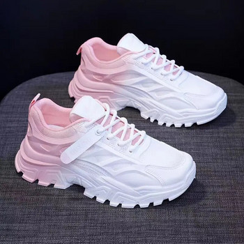 Αθλητικά αθλητικά παπούτσια με αναπνέουσα πλατφόρμα 2023 μεικτά χρώματα Νέα περιστασιακά δικτυωτά, ελαφριά παπούτσια για τρέξιμο Sprots Μόδα Άνοιξη Φθινόπωρο