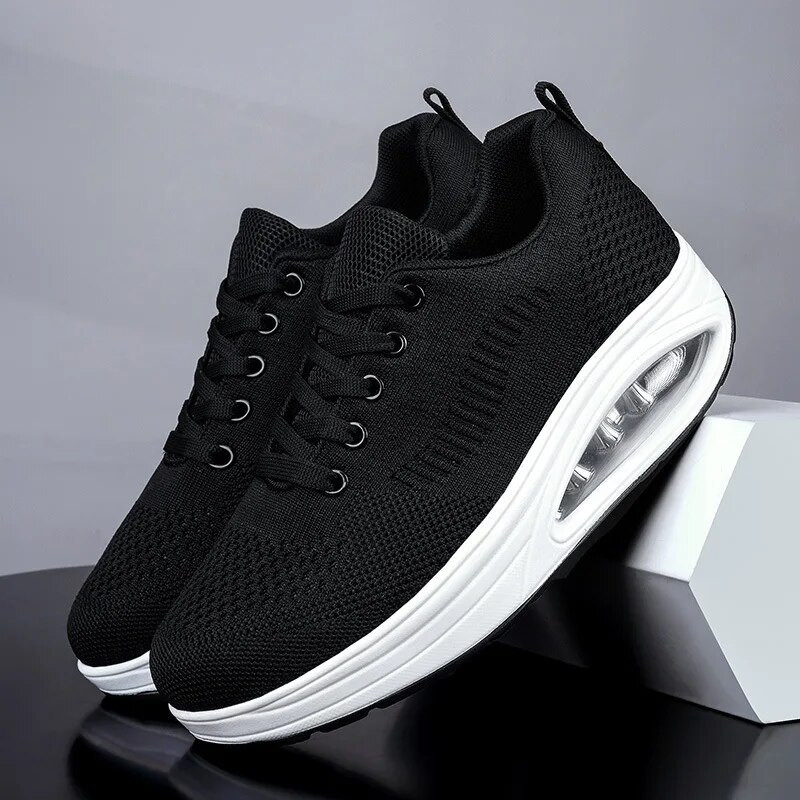 Új, 42-es nagyméretű női cipők, divatos, kivágott, légáteresztő tornacipők női kültéri komfort könnyű, alkalmi női cipők