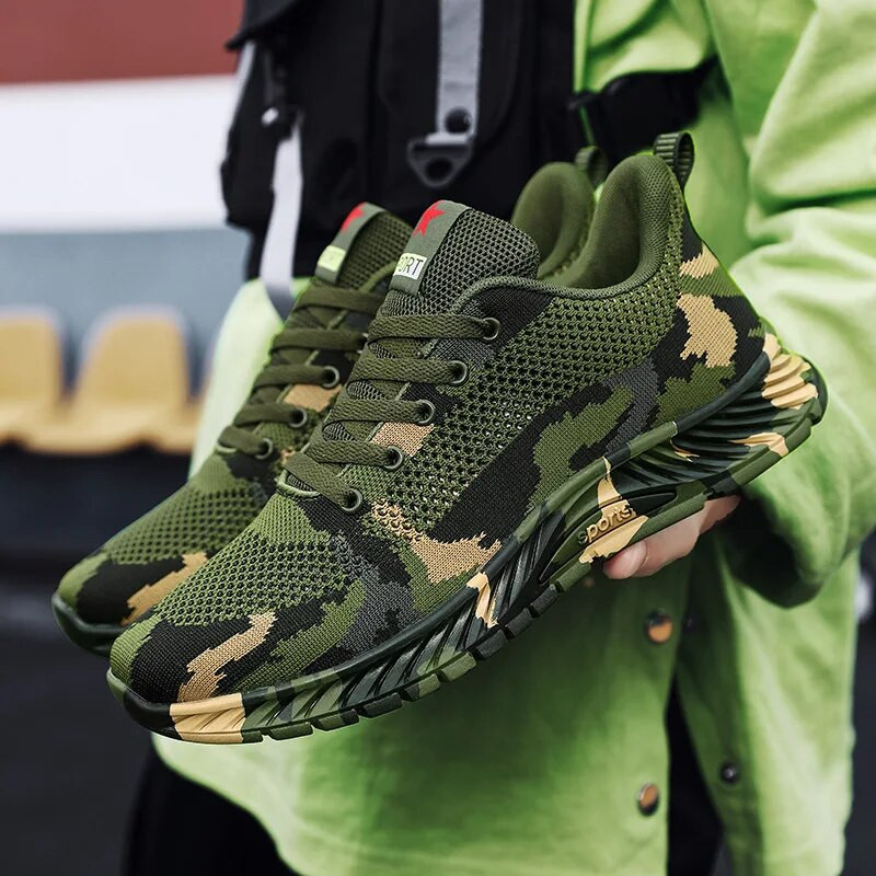 Muška obuća Korejska modna obuća za par Studentske cipele za slobodno vrijeme Vojnozelena obuća za sport na otvorenom Ženska obuća za trčanje tenisice muškarci