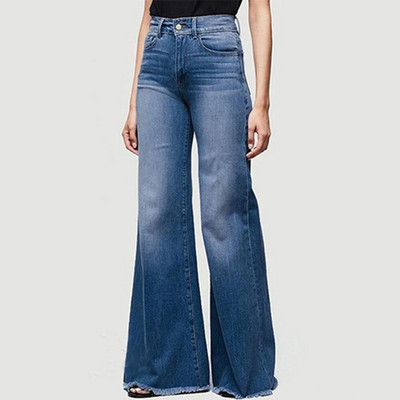 Flare Jeans Hlače y2k Ženske Vintage Denim Ženske traperice Ženske modne rastezljive hlače s džepovima visokog struka Traperice širokih nogavica