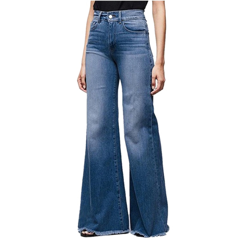 Flare Jeans Hlače y2k Ženske Vintage Denim Ženske traperice Ženske modne rastezljive hlače s džepovima visokog struka Traperice širokih nogavica